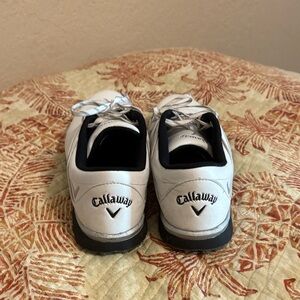 Callaway White and Black Athletic Shoes
